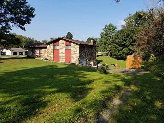Back driveway to garage