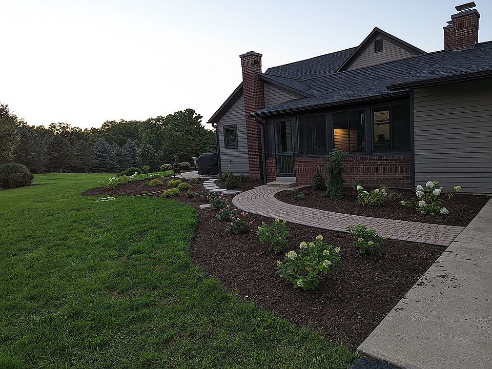 New landscape going in