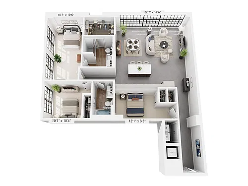 Floor plan Williams