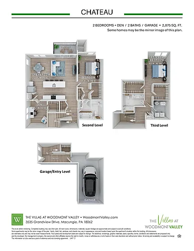 Floor plan Chateau