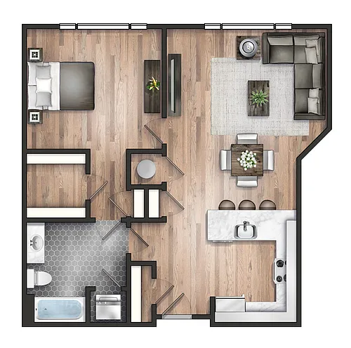 Floor plan B2