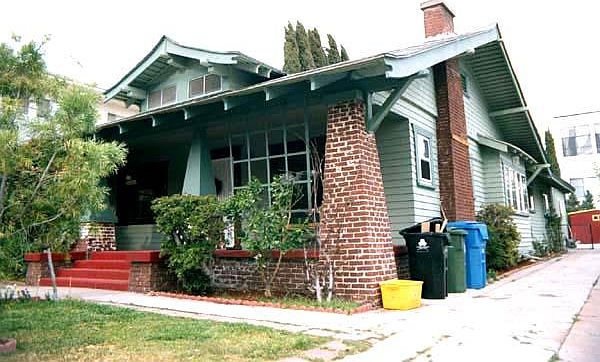 The house and driveway