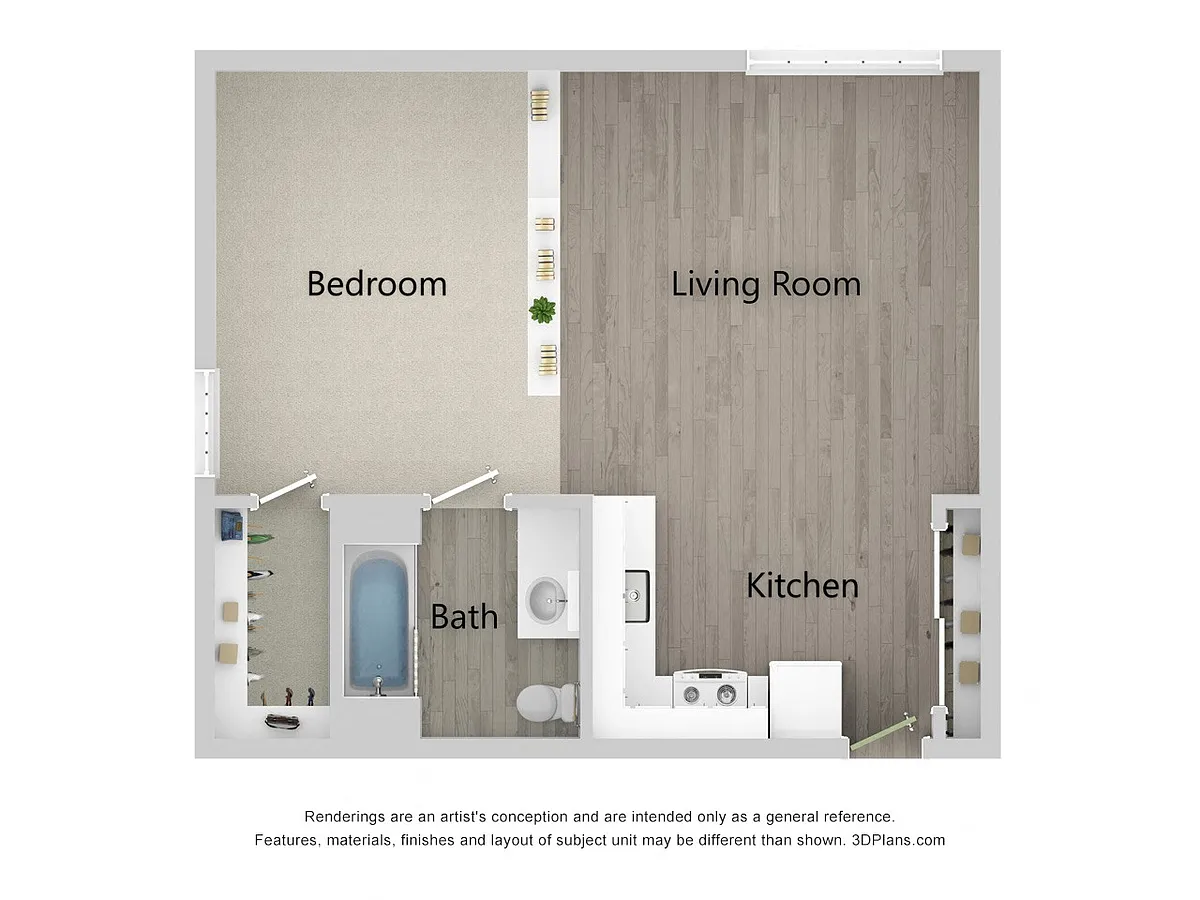Floor plan The Burnside