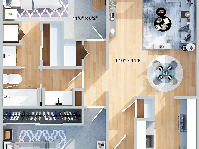 2x1 Floorplan 2x1 Floorplan