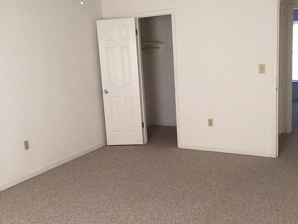 Master bedroom with closet