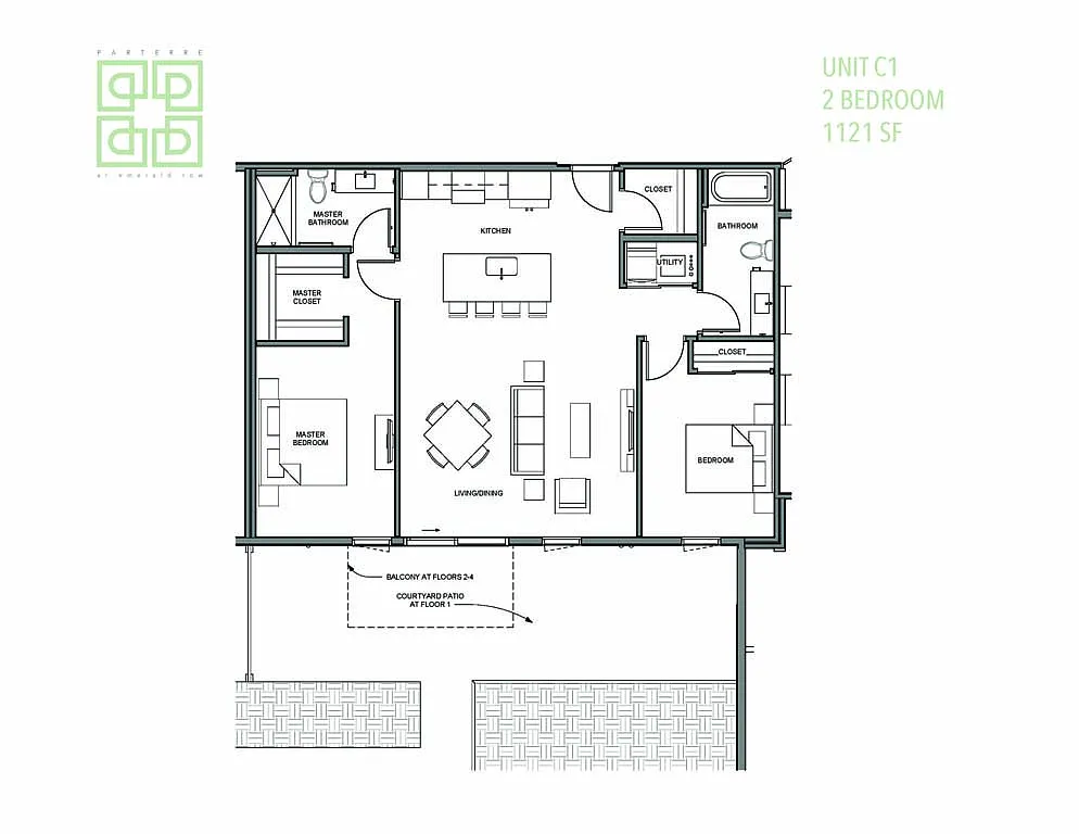 Floor plan C1