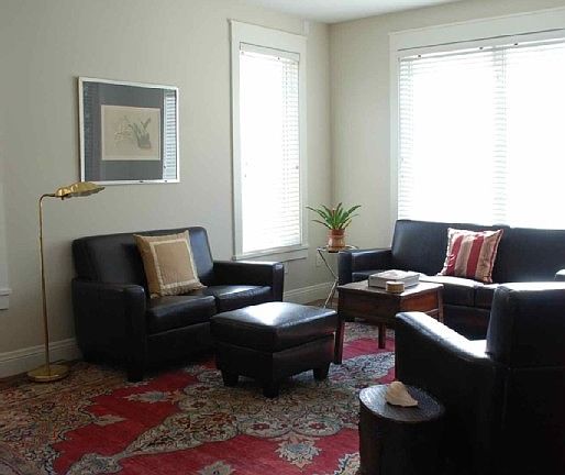 Spacious living room.