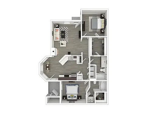 Floor plan 2x2-1152- Classic