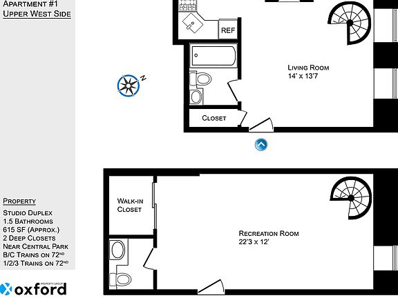 2nd image of 30 W 73rd St APT 1