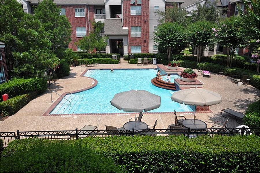 Pool view from balcony