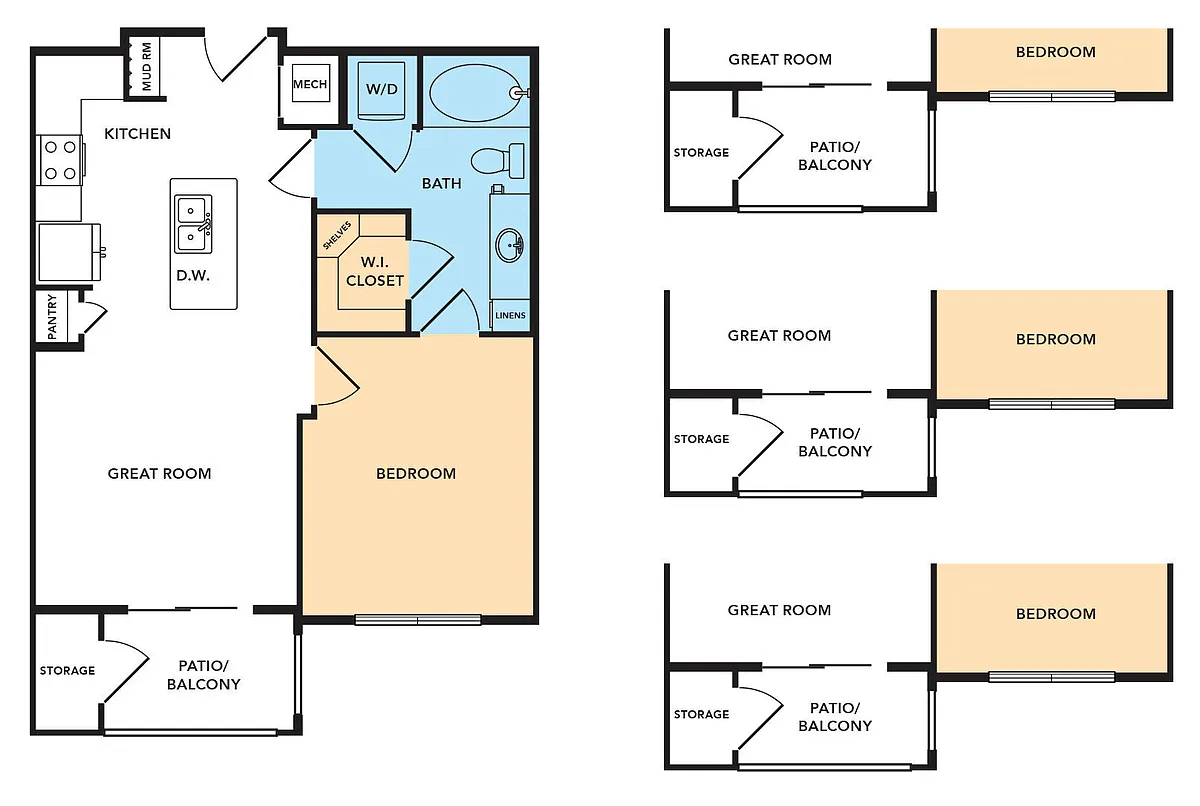 Floor plan A2b