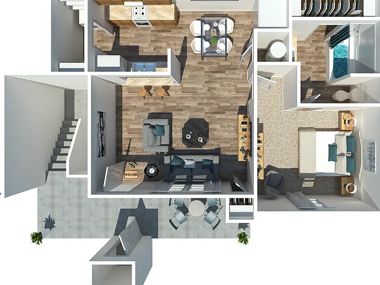 1 Bedroom 1 Bathroom 1 Bedroom 1 Bathroom