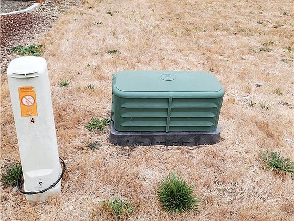 Power and water on lot