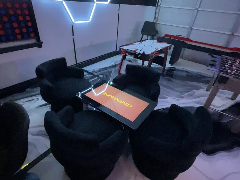 Game room infinity gaming table available to all Padmates