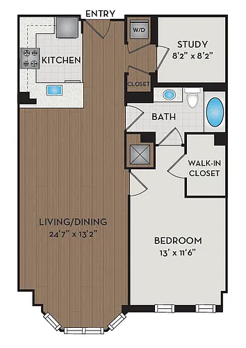 Floor plan A17D