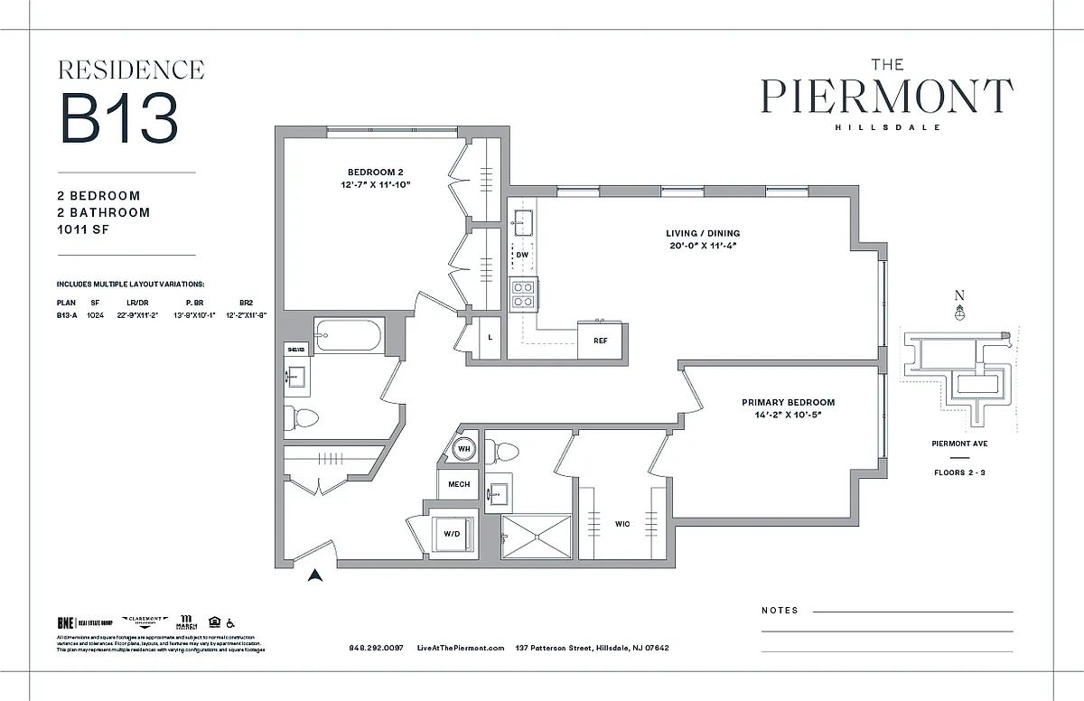 Floor plan B13