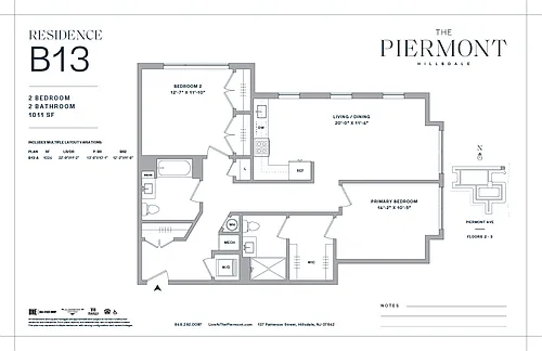 Floor plan B13