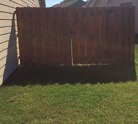 Side backyard entrance