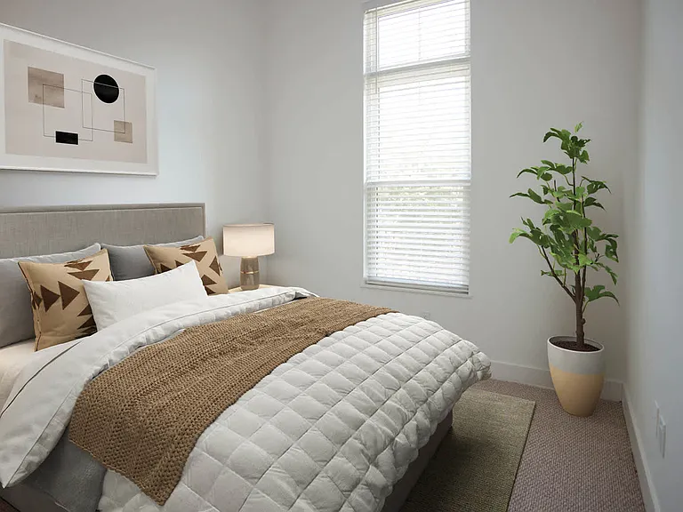 Carpeted Bedroom