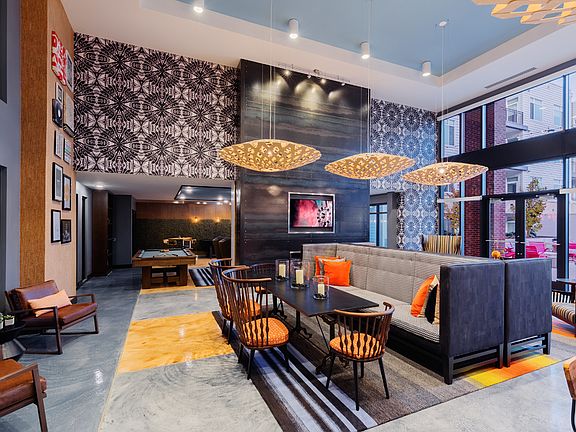 Lounge with billiards