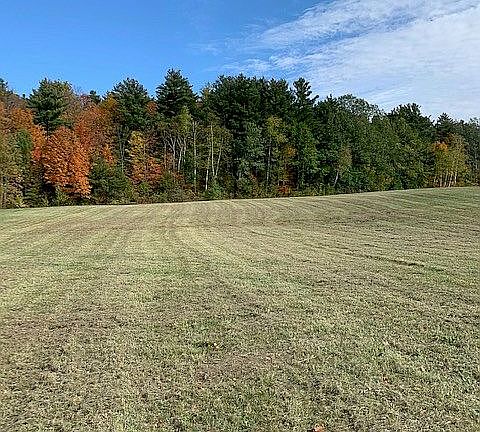 View from bottom of lot