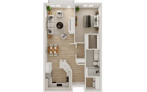 Floor plan A1H
