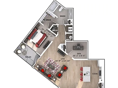 Floor plan B4