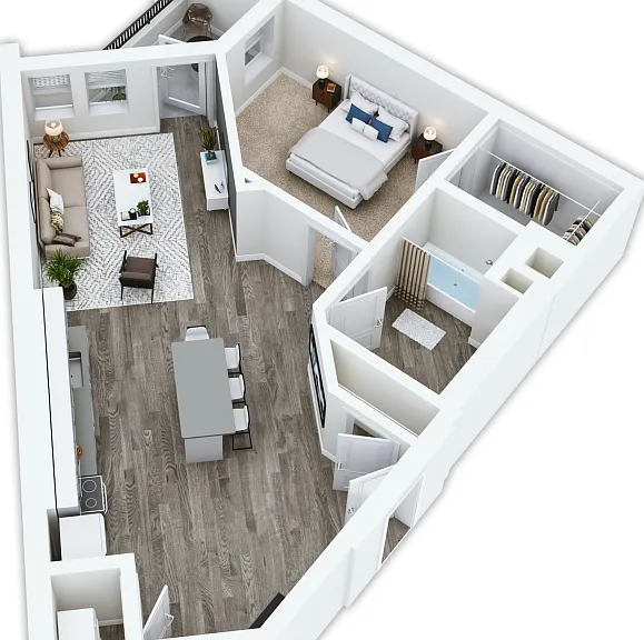 B1 Floorplan Diagram
