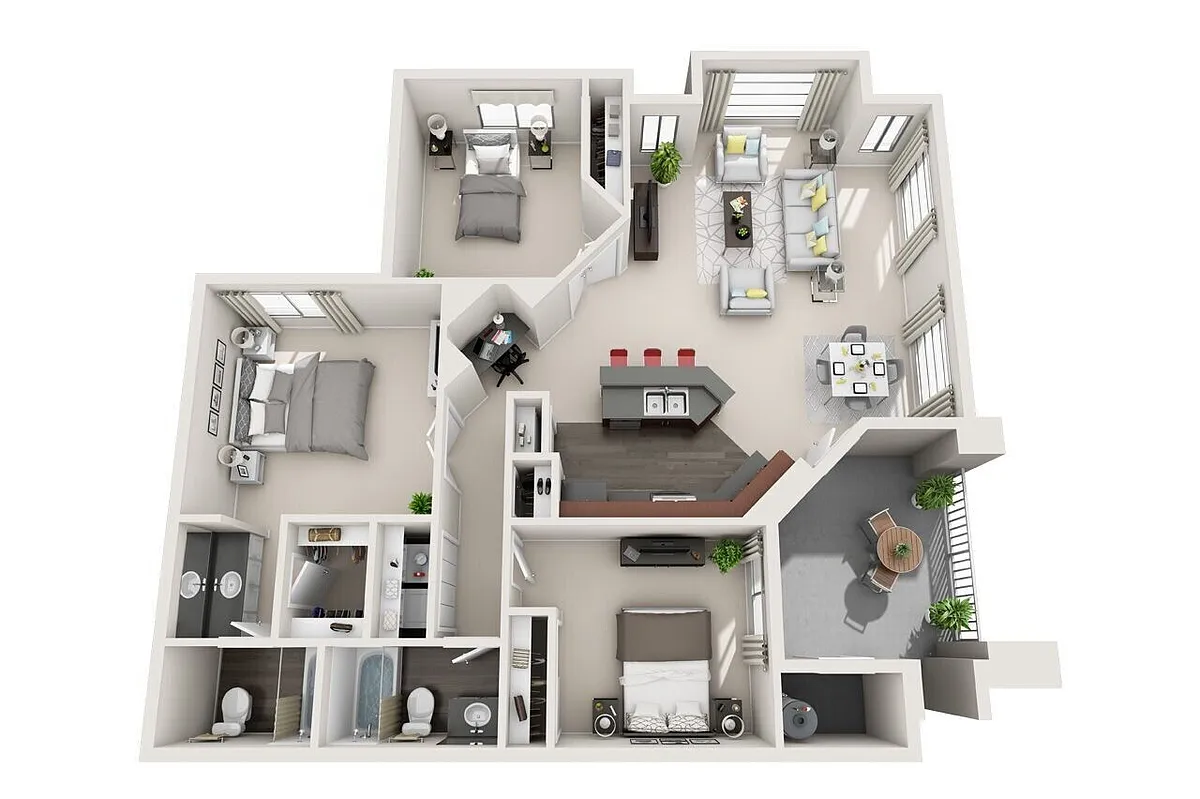Floor plan C1