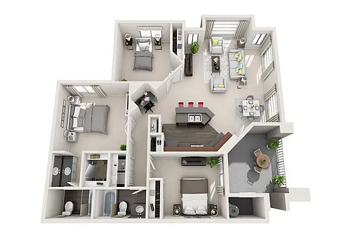 Floor plan C1