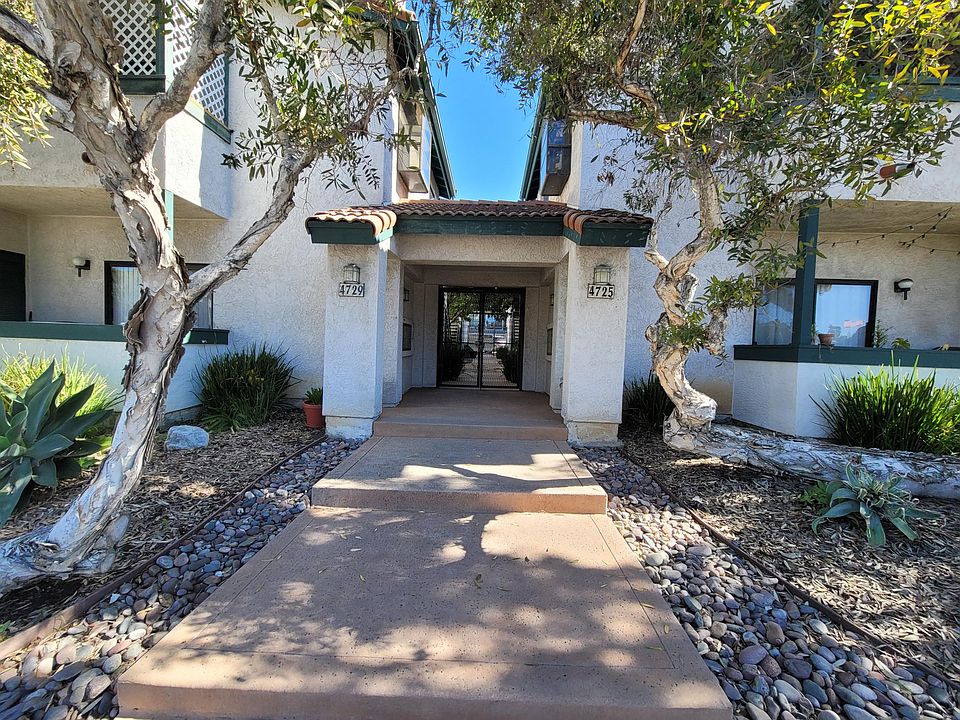 Front entrance to building with security gate