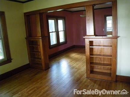 Living room looking into Dining room