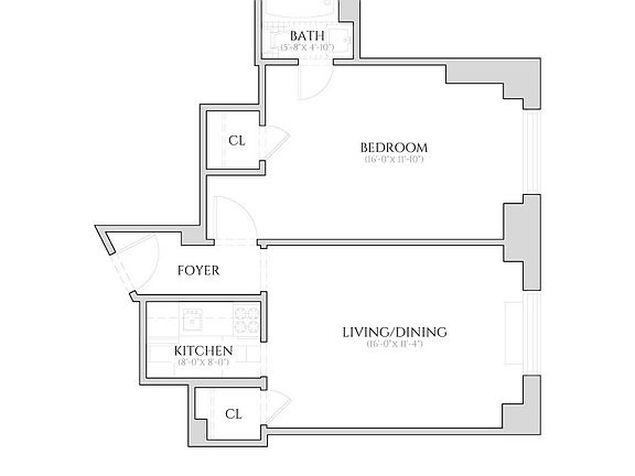 2nd image of 160 W 71st St APT 6W