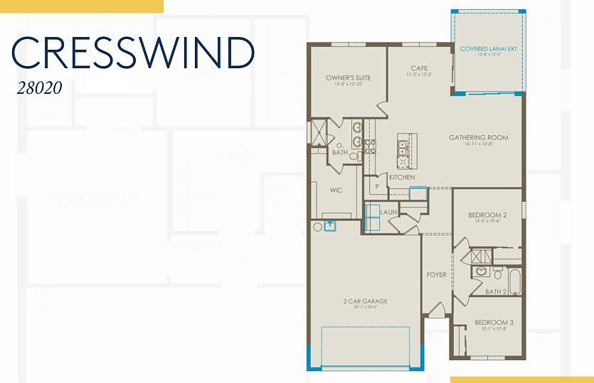 Cresswind Quick Move-In Floor Plan