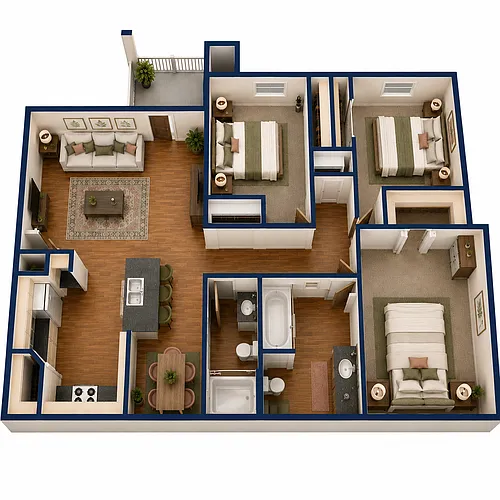 Floor plan C2