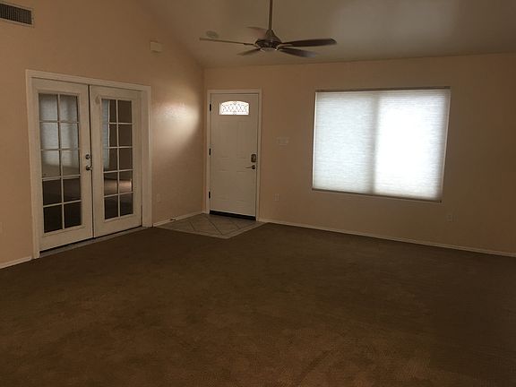 French doors to bonus room