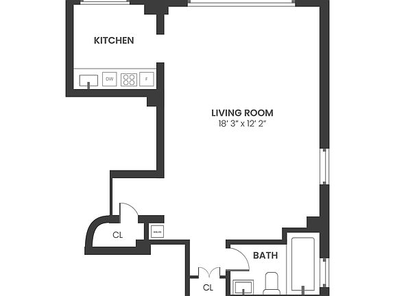 2nd image of 288 Lexington Ave APT 12A