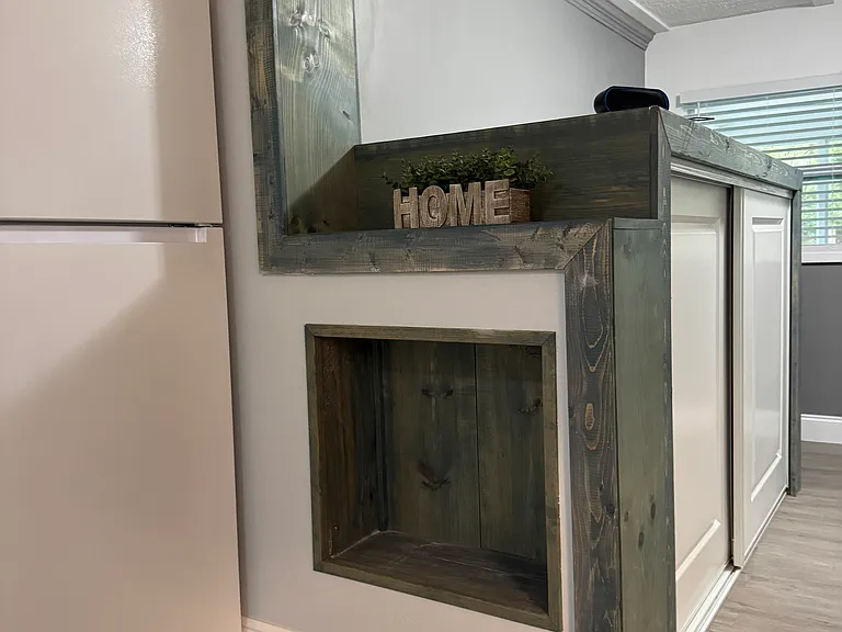 Washer and Dryer hook-ups inside the bonus room