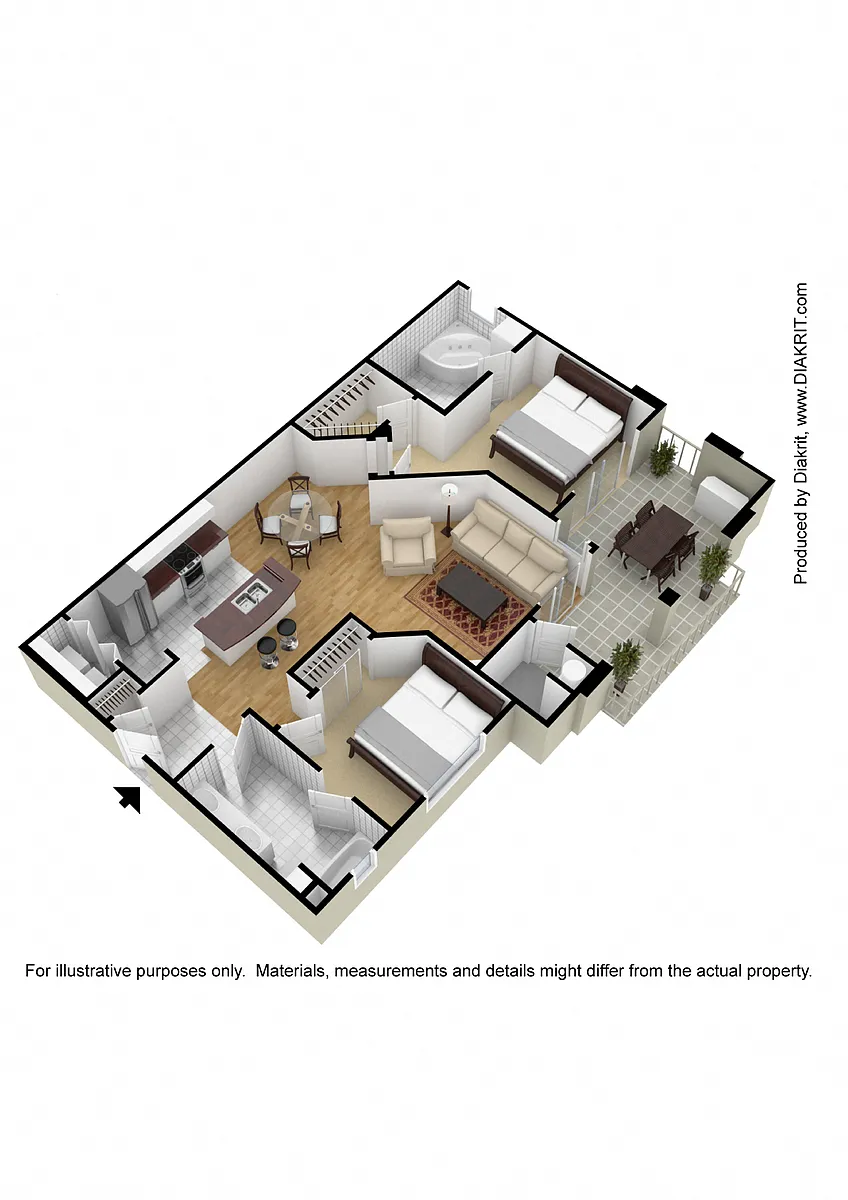 Floor plan Portofino