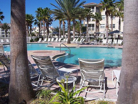 One of the 2 onsite pools