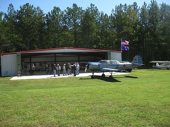 East Hangar near Runway