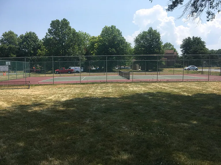 tennis courts