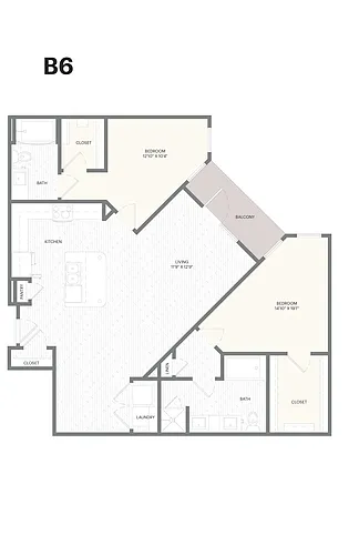Floor plan B6