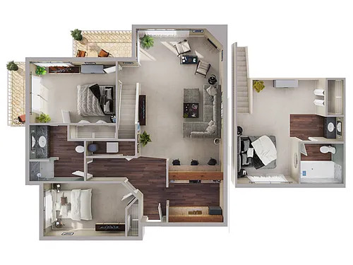 Floor plan C1 Loft