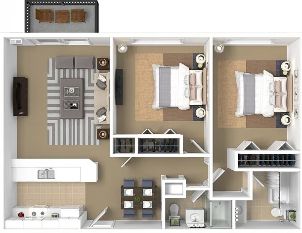 Springdale Villa Plan E Springdale Villa Plan E