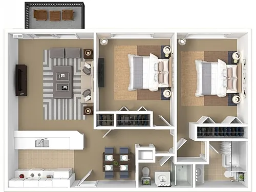 Floor plan Plan E