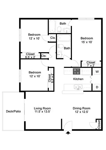 Floor plan Wheatleigh