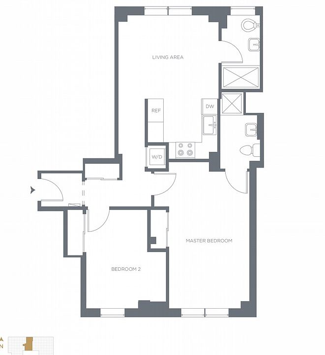 2nd image of 160 E 48th St APT 8R