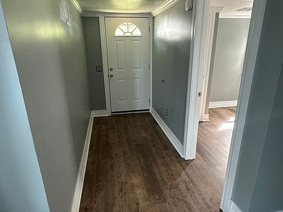 Entry and 1st bedroom