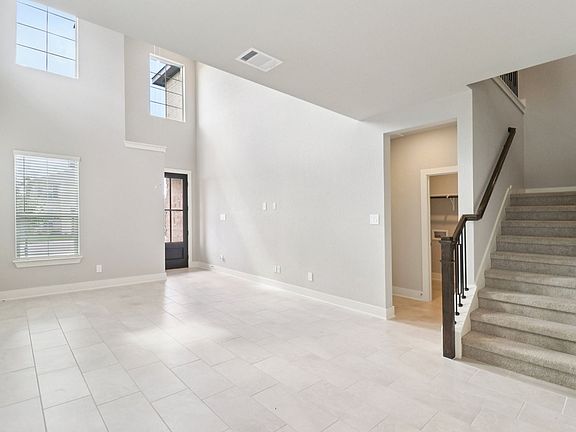 Living Room and Staircase